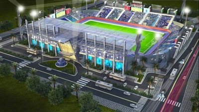 نموذج محاكاة لستاد بورسعيد    