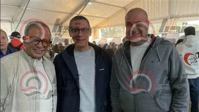 عمرو الجنايني وياسر قمر وأحمد كامل    