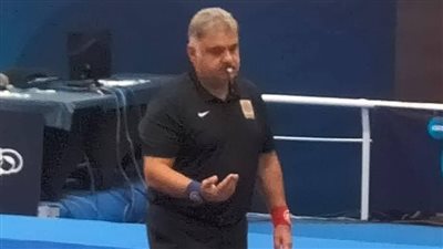 حكم مصارعة إبراهيم عادل     