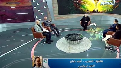احمد صابر مع خالد الغندور    