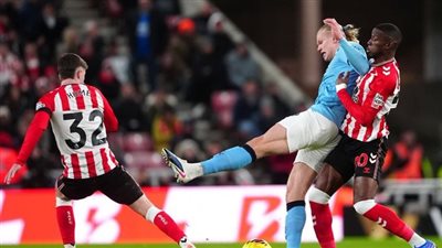 مباراة مانشستر سيتي وسندرلاند في الدوري الإنجليزي الممتاز    