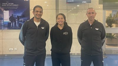 هنا جودة لاعبة منتخب لتنس الطاولة     