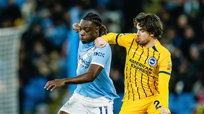 مان سيتي ضد برايتون.. مانشستر سيتي يقع في فخ التعادل الإيجاب    