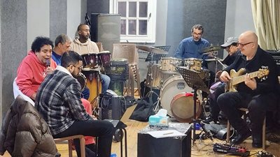 بروفات حفل محمد منير     