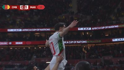 المغرب ضد الكاميرون.. شاهد هدف إبراهيم دياز لاعب منتخب المغر    