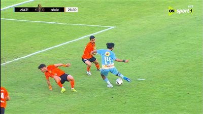 محدث مباراة الأهلي وفاركو.. حسين الشحات يمنح الأهلي الهدف ال    