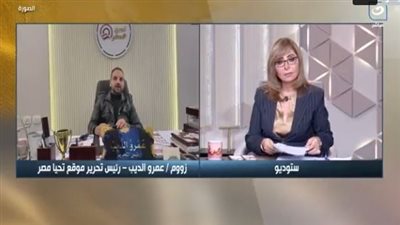 الكاتب الصحفي عمرو الديب مع لميس الحديدي    