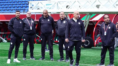  الجهاز الفني لمنتخب مصر يتفقد ملعب مباراة نصف نهائي أمم أفر    