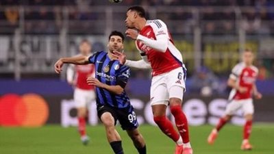 موعد مباراة أرسنال وإنتر ميلان في دوري أبطال أوروبا والقنوات    