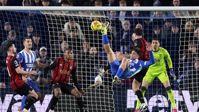 ملخص مباراة برايتون وبورنموث    