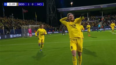 بودو/ غليمت ضد مان سيتي.. جليمت يسجل هدفين في دقيقتين أمام م    