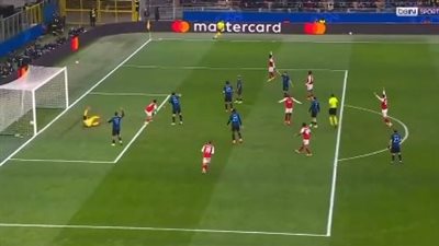 الإنتر ضد أرسنال.. جابريل جيسوس يسجل الهدف الأول لأرسنال في     