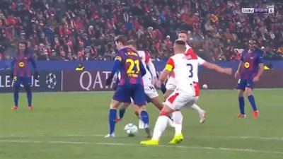 سلافيا براغ ضد برشلونة.. هدف فيرمين لوبيز    