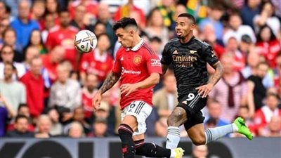 مباراة أرسنال ومانشستر يونايتد في الدوري الإنجليزي الممتاز    