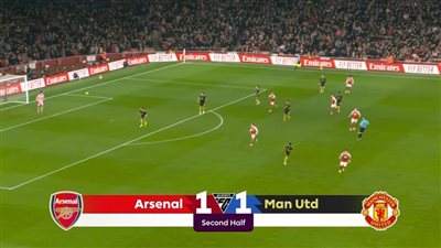 آرسنال ضد مان يونايتد.. انطلاق الشوط الثاني من مباراة آرسنال    