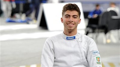  يوسف شامل يتوج ببرونزية كأس العالم لسيف المبارزة للناشئين    