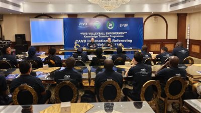  مصر تطلق دورة ترشيح الحكم الدولي للكرة الطائرة بعد 30 عامًا    