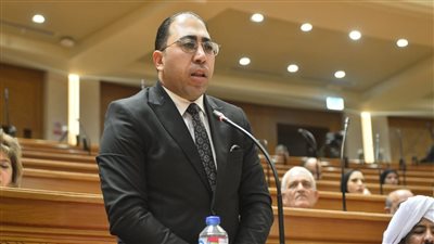 النائب بسام الصواف، عضو مجلس النواب عن الحزب المصري الديمقرا    