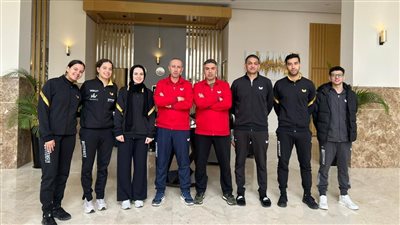 بعثة منتخب مصر لتنس الطاولة تبدأ مشوار كأس إفريقيا المؤهلة ل    