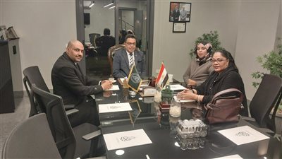 رئيس حزب الوعي يستقبل رائدة العمل التنموي بالصومال