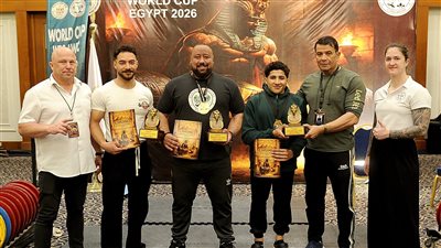 هيمنة مصرية في بطولة كأس العالم للقوة البدنية    