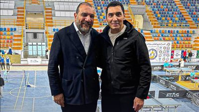 جوهر نبيل ومحمد فتحي يدعمان كرة السلة بالعاصمة الجديدة    
