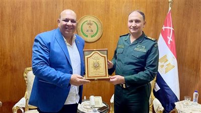 شريف مصطفى يزور جهاز الرياضة العسكري لدعم الرياضة المصرية    