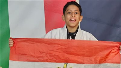 عبدالرحمن مهاب بطل الجراند سلام للجوجيتسو روما    