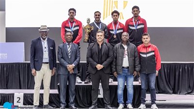 ذهبية أدهم حاتم تزين نتائج بطولة أفريقيا للريشة الطائرة جابر    