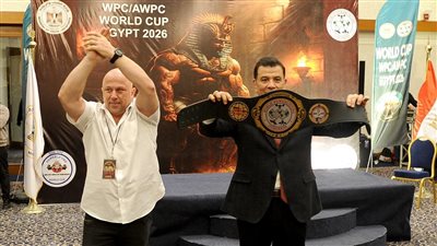 الاتحاد الدولي للقوة البدنية يكرم محمود بركات    