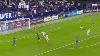 الهلال ضد الوحدة.. داورين نونيز يسجل الهدف الثاني لـ الهلال     