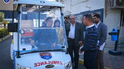 نادي الزهور يطلق أول جولف كار إسعاف مجهز    