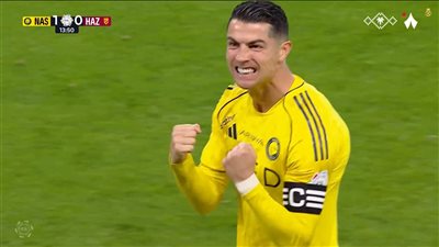 النصر ضد الحزم.. كريستيانو رونالدو يسجل الهدف الأول لـ النصر    