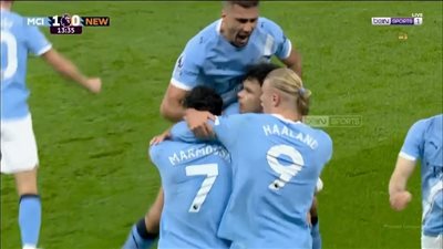 مان سيتي ضد نيوكاسل يونايتد.. عمر مرموش يصنع الهدف الأول لـ     