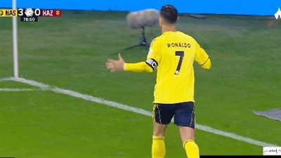 النصر ضد الحزم.. هدف كريستيانو رونالدو الرابع لـ النصر في مر    