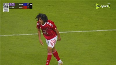 smouha vs al ahly.. مروان عثمان يسجل الهدف الأول للأهلي أمام    