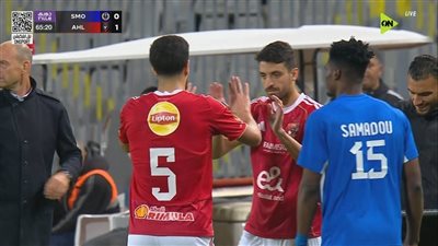 al ahly fc.. ملخص اهداف ونتيجة مباراة الاهلي وسموحة في الدور
