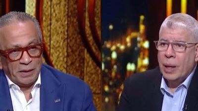 عمرو الجنايني مع أحمد شوبير    