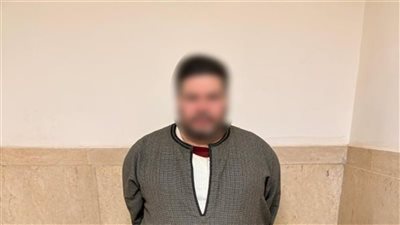 المتهم بالتعدي على سيدة    