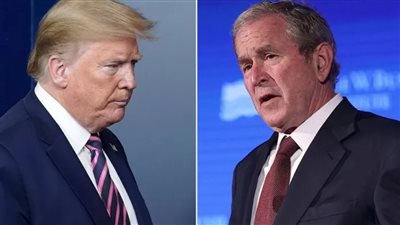 جورج دبليو بوش - ترامب     