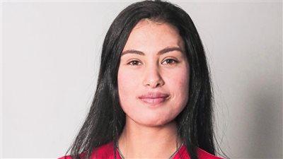 ابتسام زايد لاعبة الدراجات     