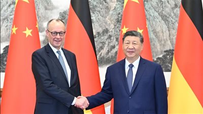 زيارة المستشار الألماني للصين ذات نتائج مثمرة