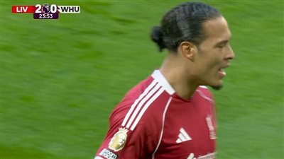 ليفربول ضد وست هام.. فيرجيل فان دايك يسجل الهدف الثاني لـ لي    