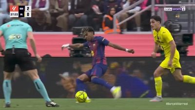 barcelona vs villarreal.. تابع الآن أهداف لامين يامال في مبا    