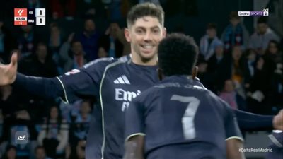 سلتا فيغو ضد الريال.. فيديريكو فالفيردي يسجل الهدف الثاني لـ    