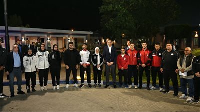 وزير الشباب والرياضة يتفقد معسكر منتخب مصر لرفع الأثقال بالإ    