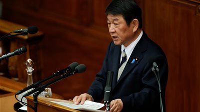 وزير الخارجية الياباني 