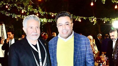 باسل عادل رئيس حزب الوعي مع أكمل قرطام    