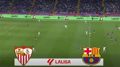 إشبيلية ضد برشلونة.. انطلاق مباراة برشلونة وإشبيلية في الدور    