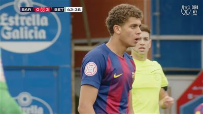 حمزة عبد الكريم يخسر نهائي كأس ملك إسبانيا للشباب مع برشلونة    